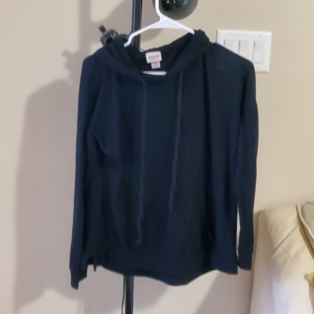 Thin Black Hoodie
